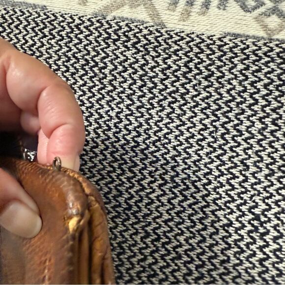 Vintage 1930’s Art Deco Snakeskin Clutch Purse - Picture 5 of 10